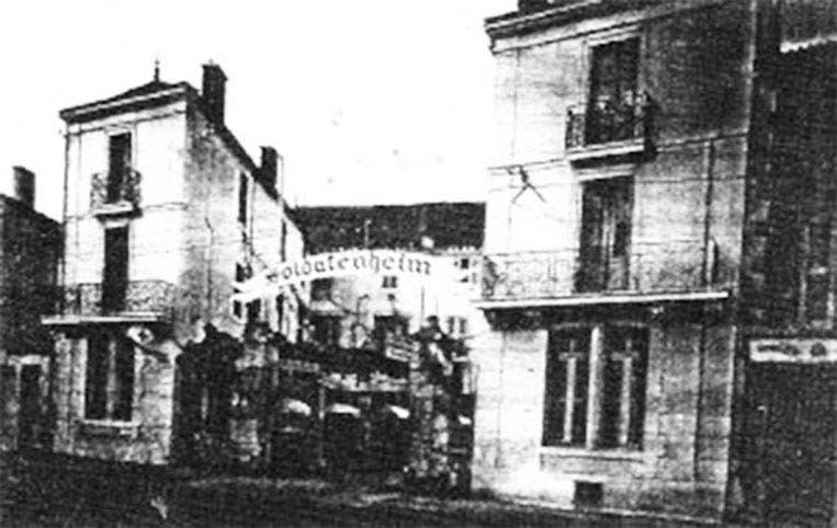 Hôtel Fontarabie, siège de la Kommandantur de Fontenay-le-Comte
