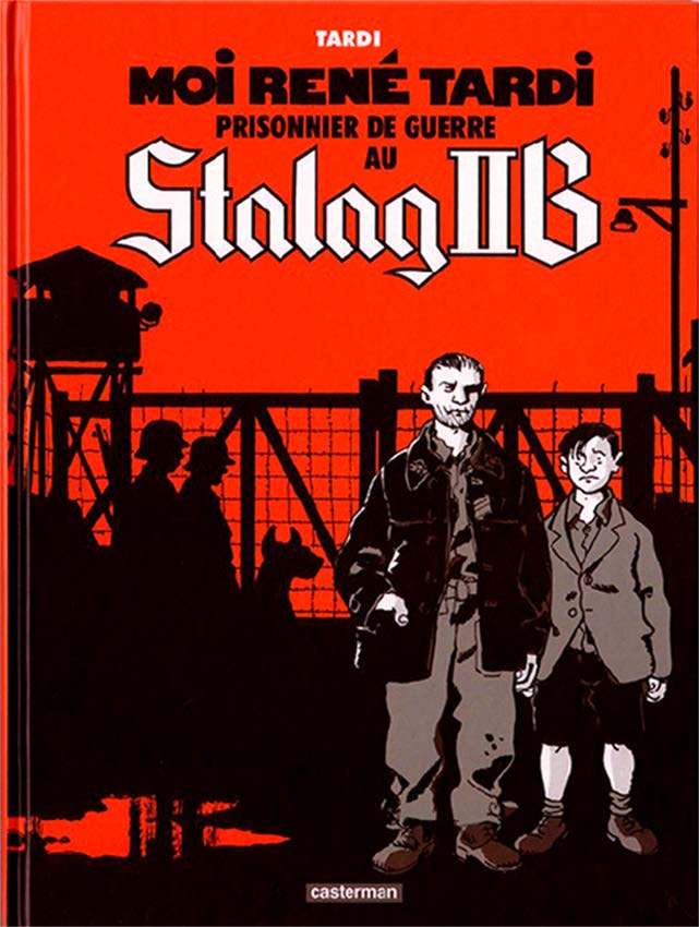 Jacques Tardi raconte en bandes dessinées les années vécues par son père au stalag 2B, à Hammerstein, en Poméranie.