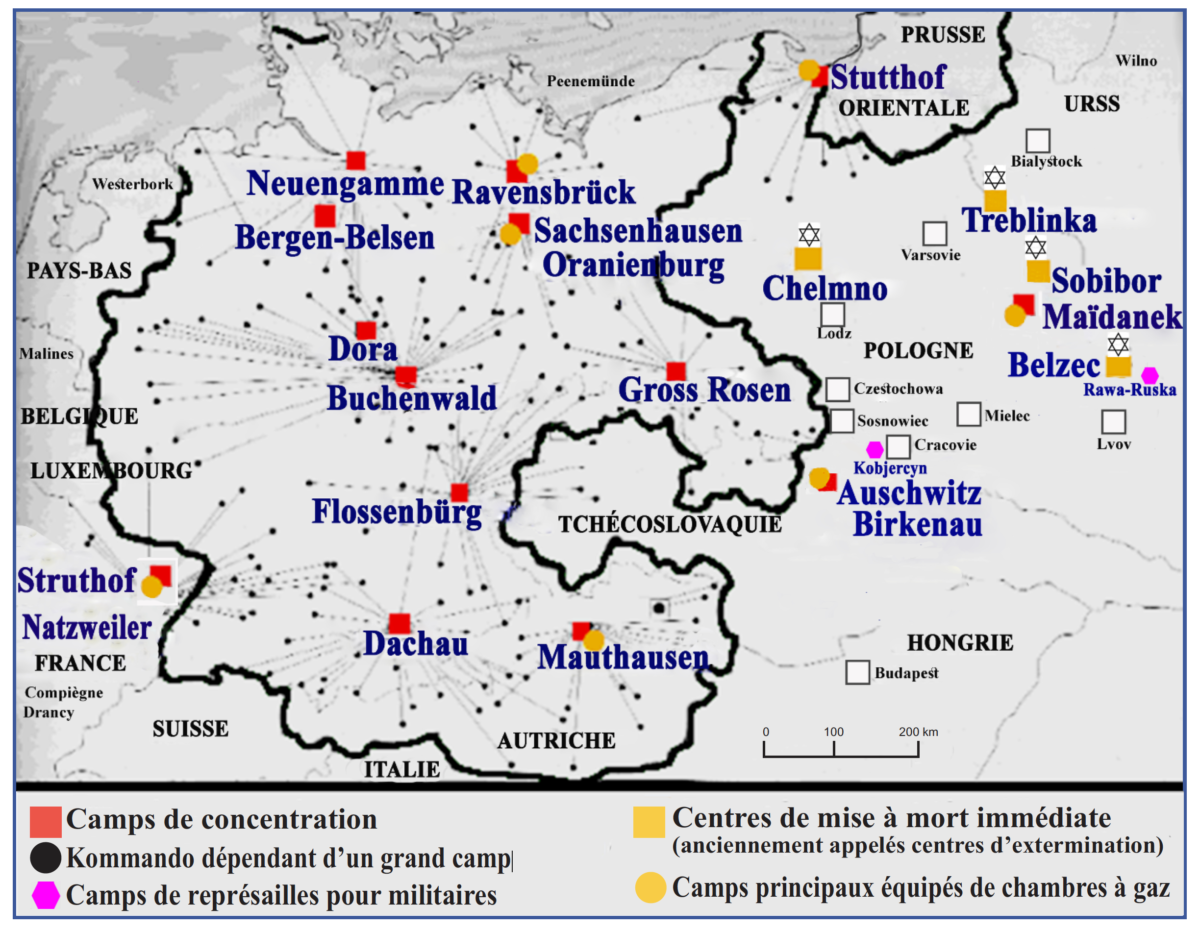 Les Camps De Concentration - Résistance Et Déportation - Vendée